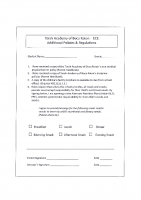 Health Department Policy Forms