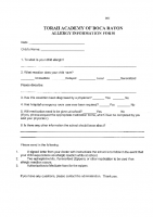 Special Treatment Forms